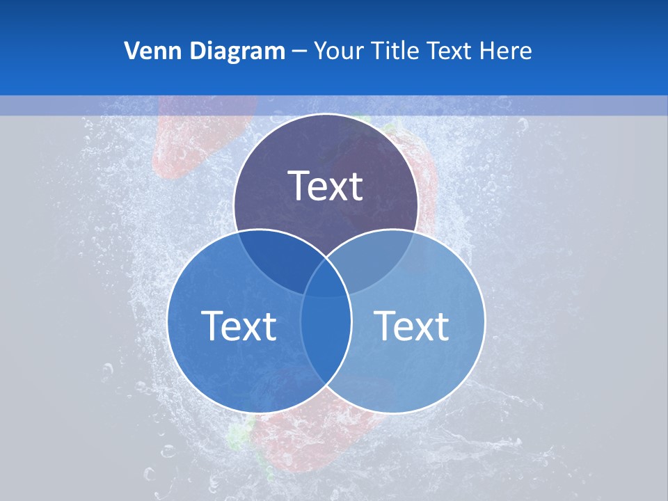 Strawberry Water PowerPoint Template