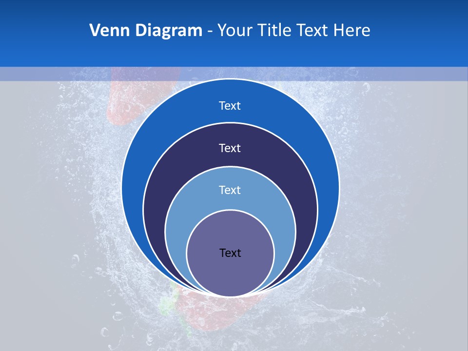 Strawberry Water PowerPoint Template