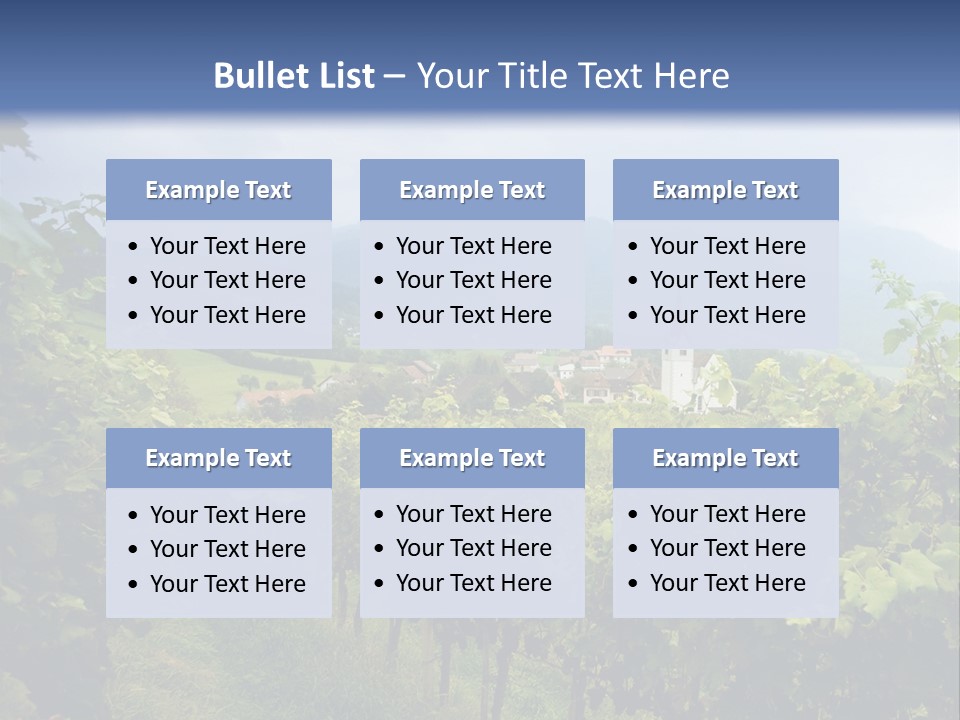 Vineyard PowerPoint Template