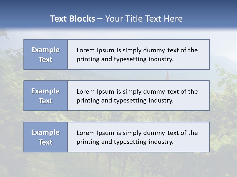Vineyard PowerPoint Template