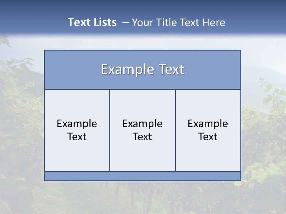 Vineyard PowerPoint Template