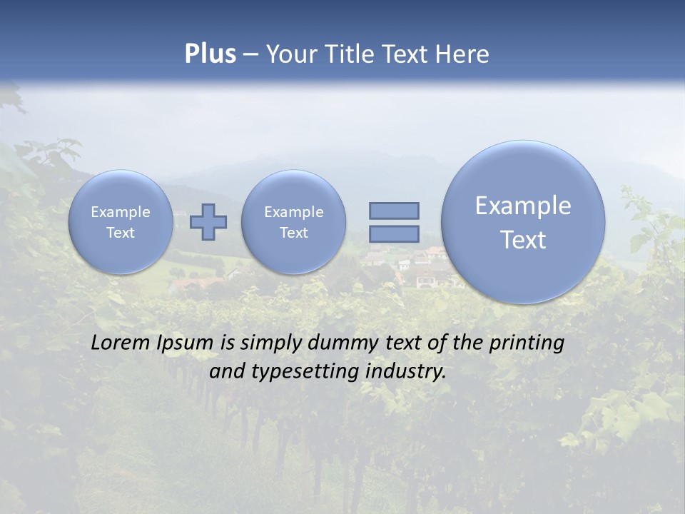 Vineyard PowerPoint Template