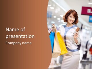 Shopping PowerPoint Template