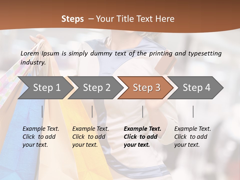 Shopping PowerPoint Template