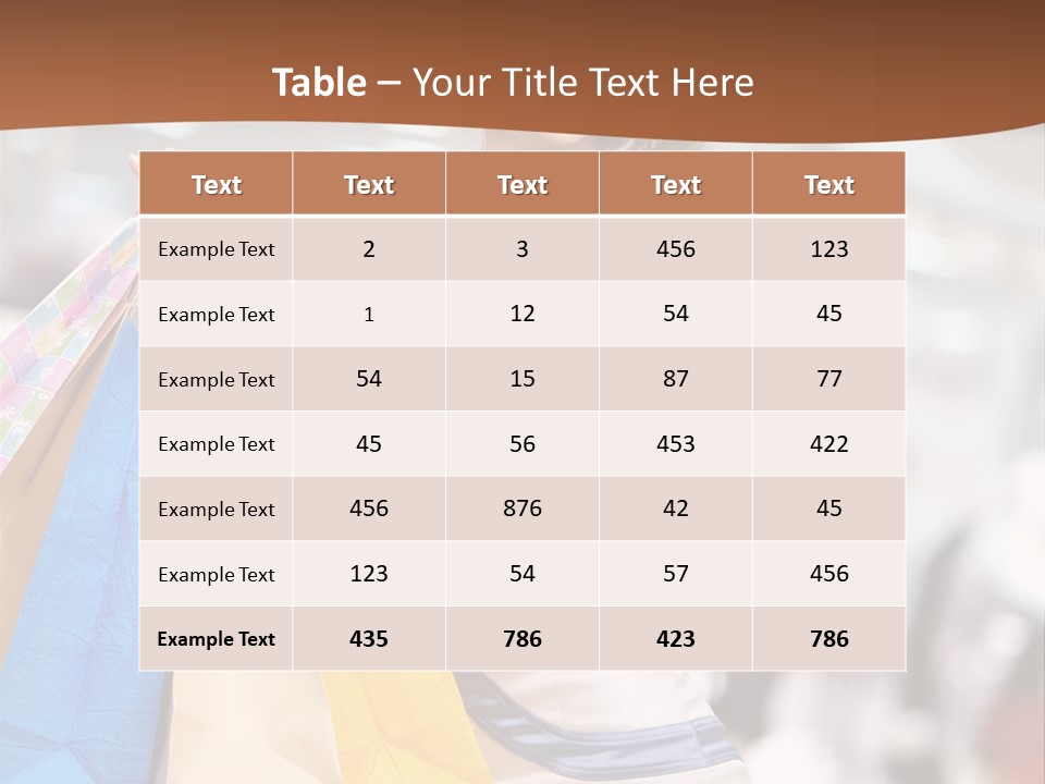Shopping PowerPoint Template