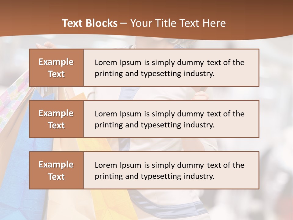Shopping PowerPoint Template
