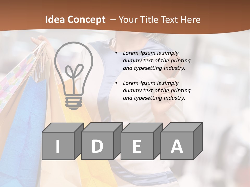 Shopping PowerPoint Template