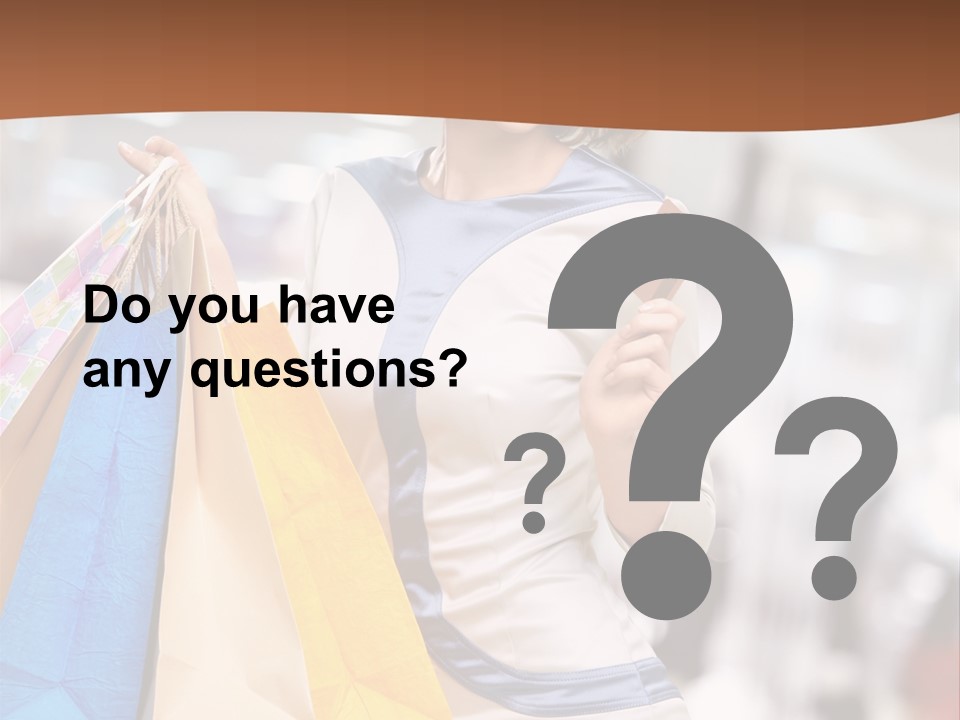 Shopping PowerPoint Template