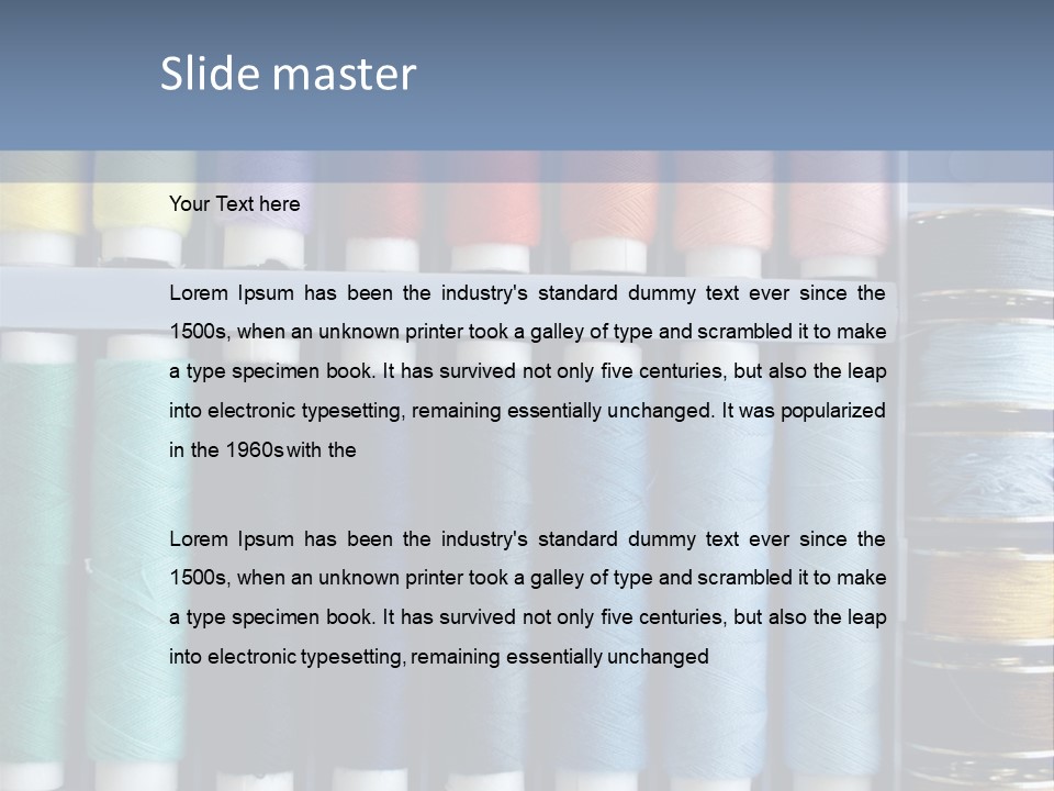 Threads PowerPoint Template