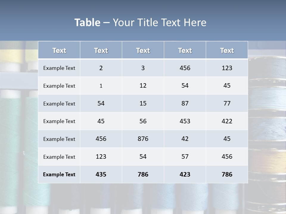 Threads PowerPoint Template