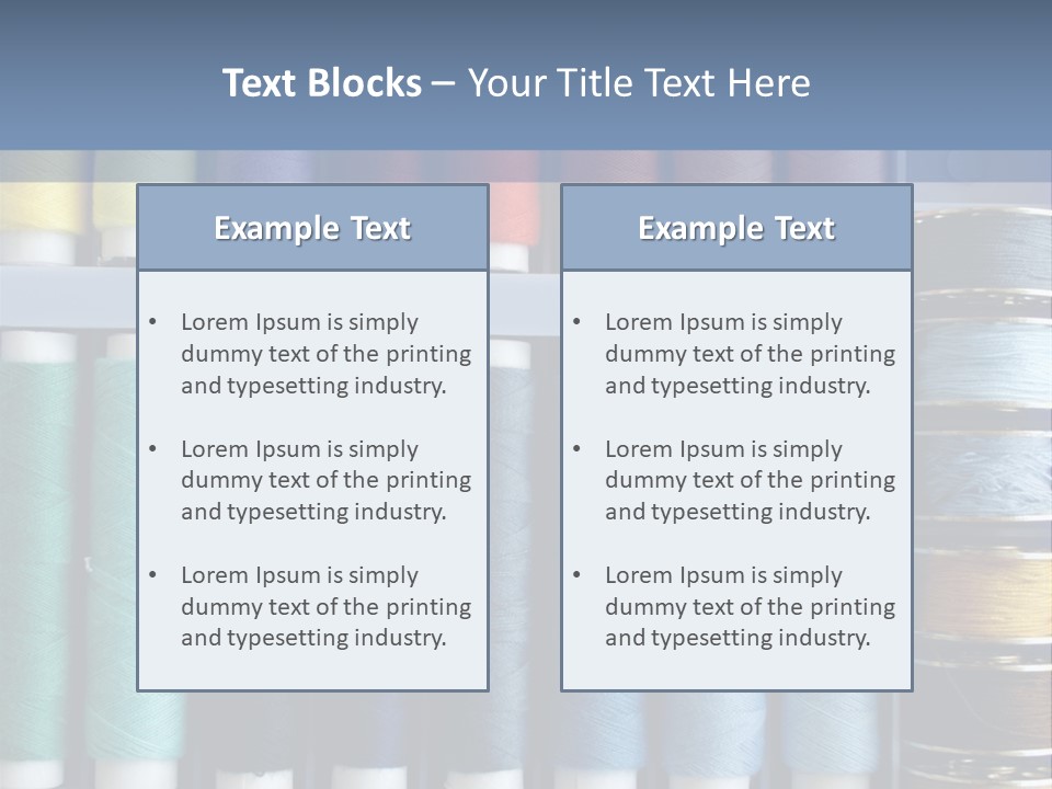 Threads PowerPoint Template