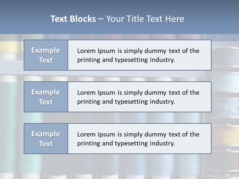 Threads PowerPoint Template