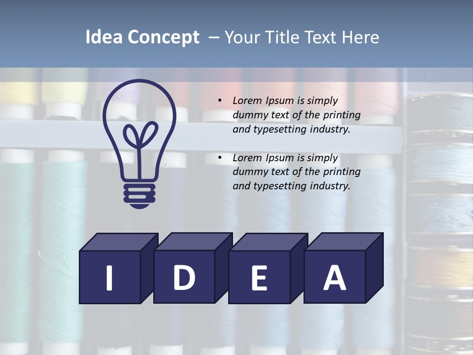 Threads PowerPoint Template