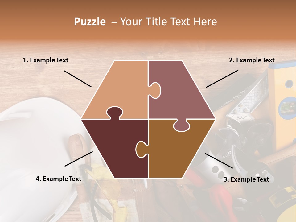 Hand Occupation Cutting PowerPoint Template