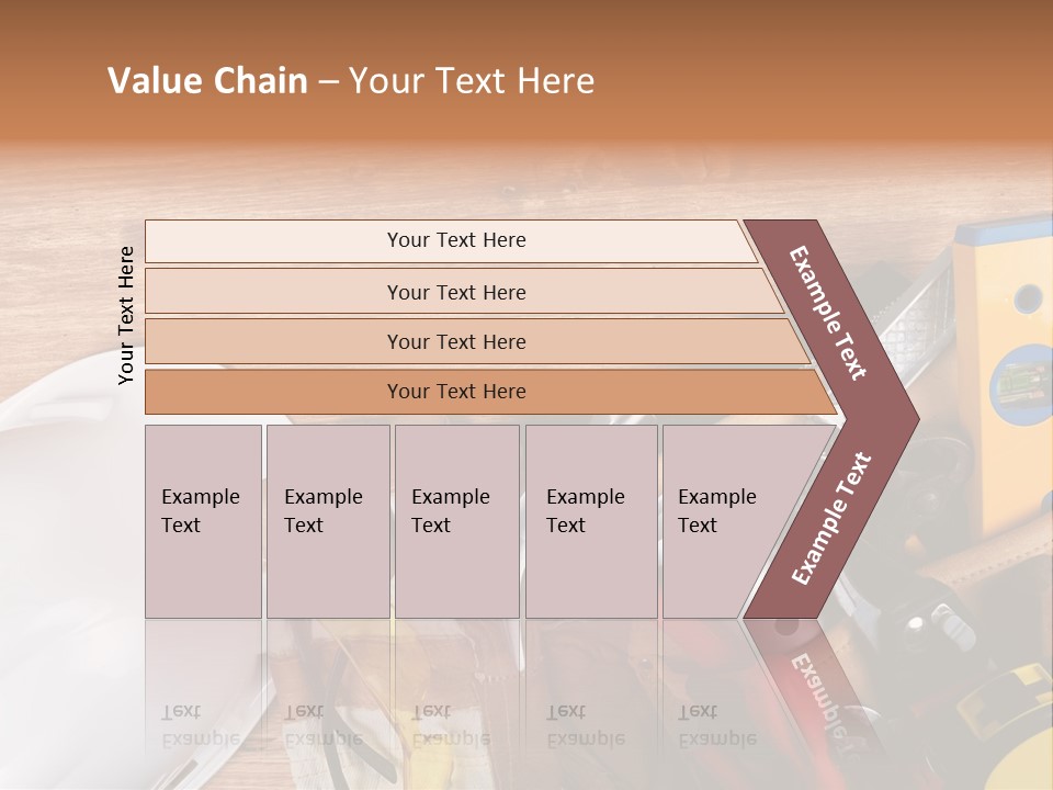 Hand Occupation Cutting PowerPoint Template