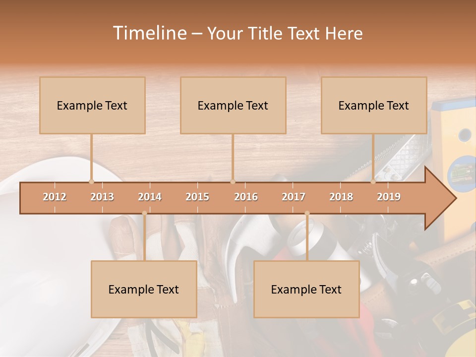 Hand Occupation Cutting PowerPoint Template