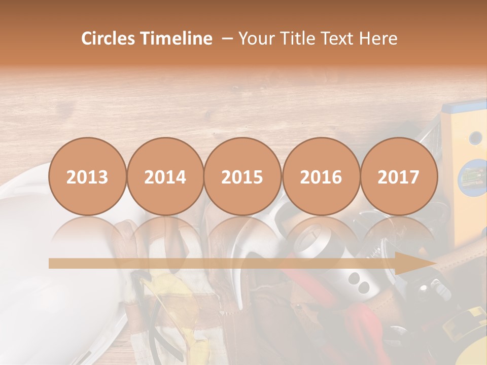 Hand Occupation Cutting PowerPoint Template