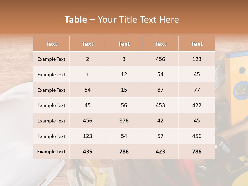 Hand Occupation Cutting PowerPoint Template