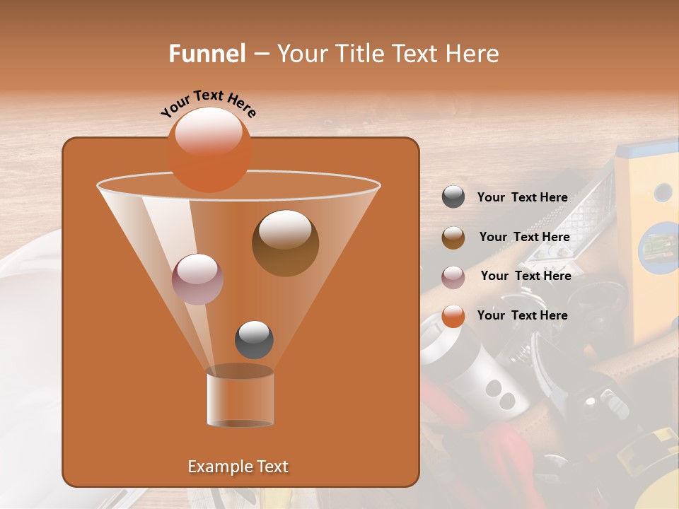 Hand Occupation Cutting PowerPoint Template