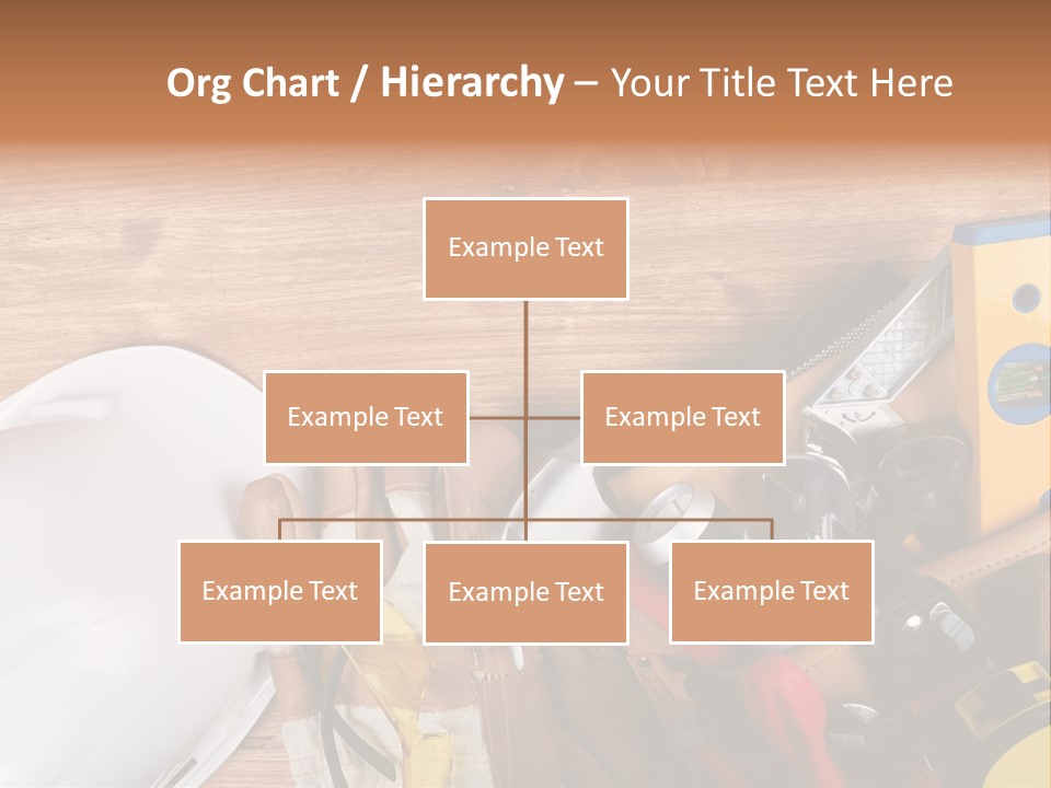 Hand Occupation Cutting PowerPoint Template