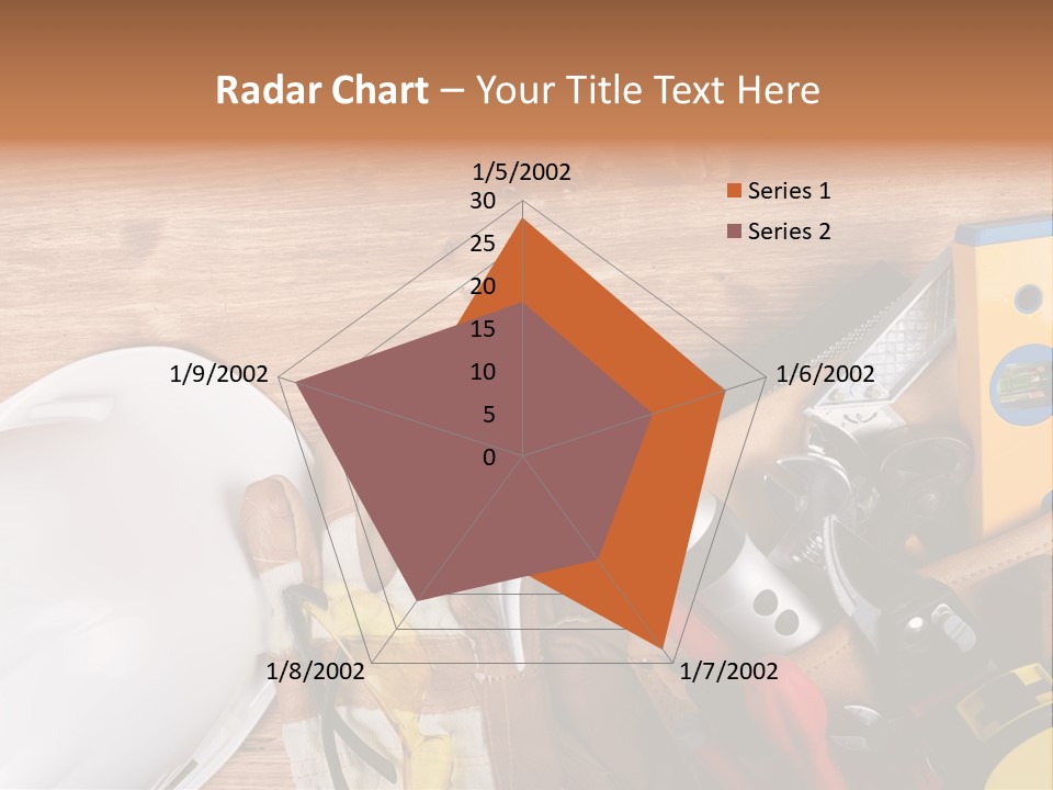 Hand Occupation Cutting PowerPoint Template