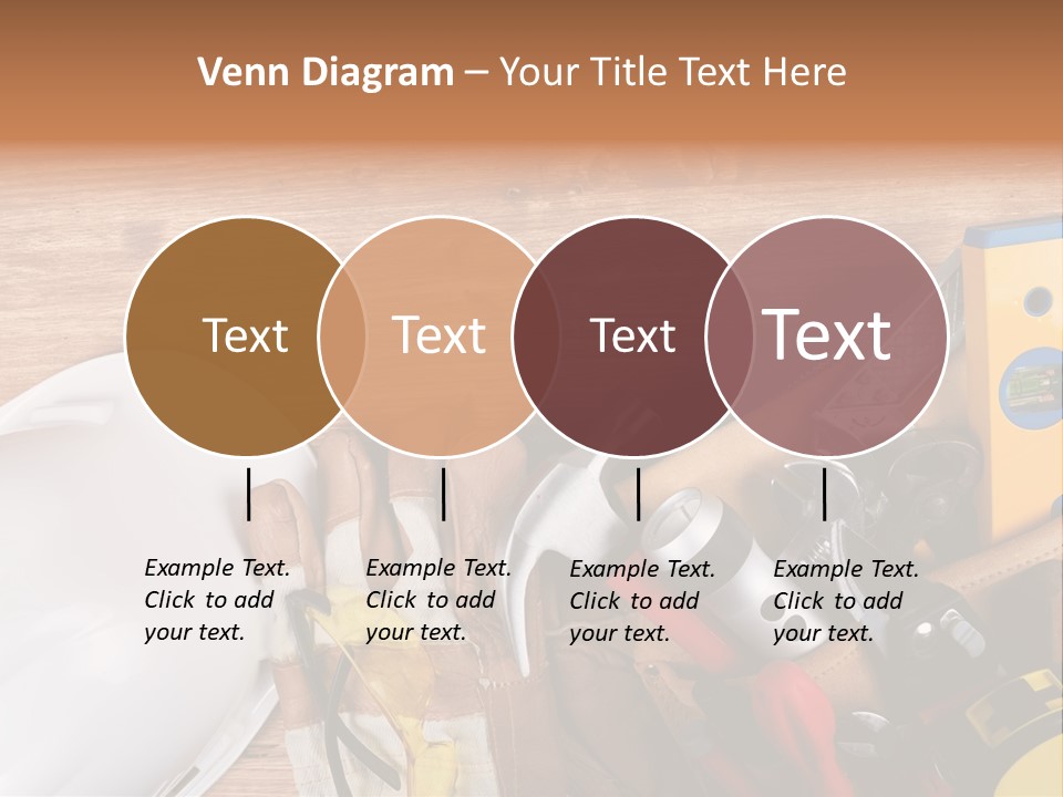 Hand Occupation Cutting PowerPoint Template