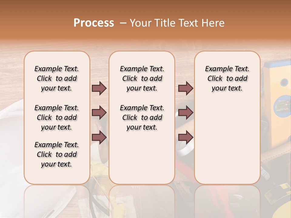 Hand Occupation Cutting PowerPoint Template