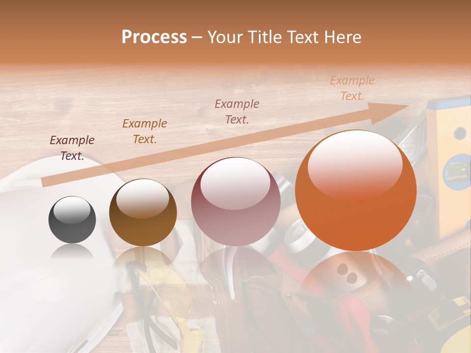 Hand Occupation Cutting PowerPoint Template