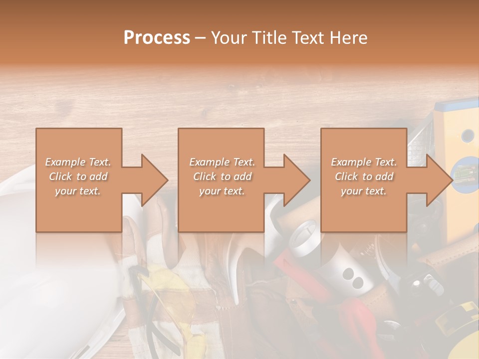 Hand Occupation Cutting PowerPoint Template