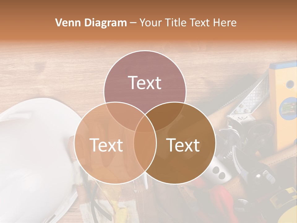 Hand Occupation Cutting PowerPoint Template