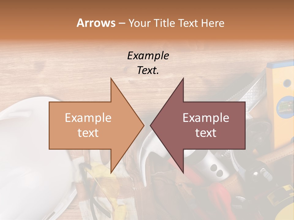 Hand Occupation Cutting PowerPoint Template