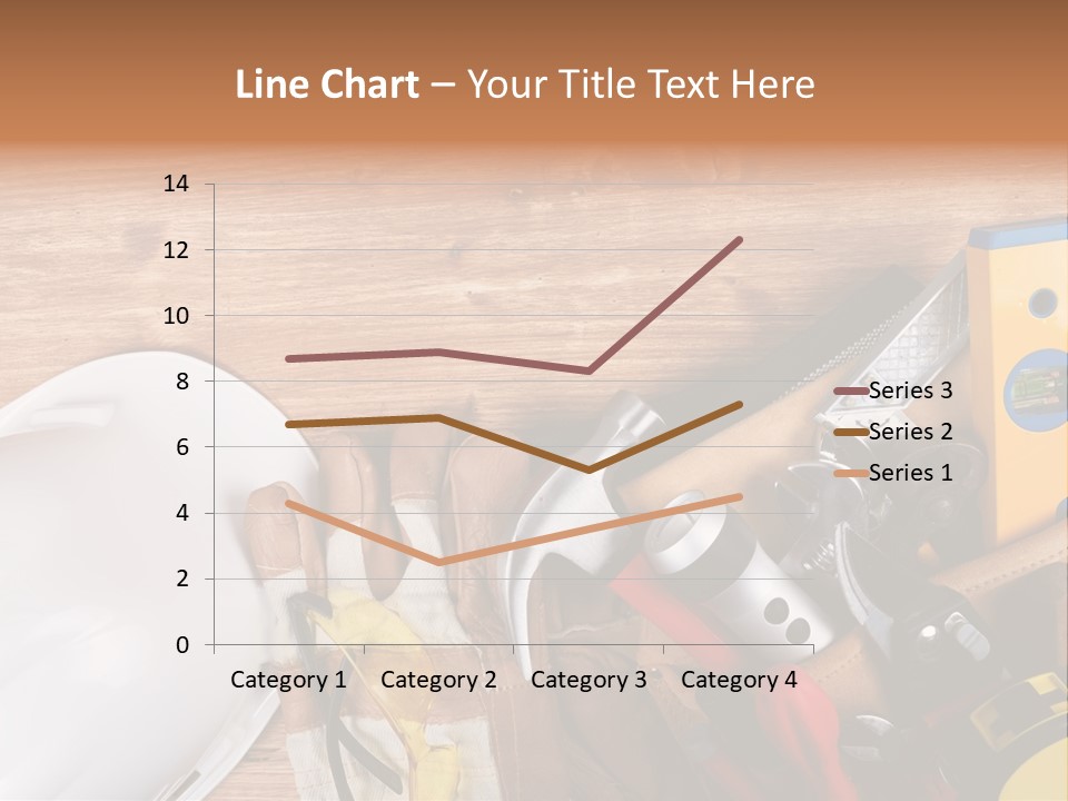 Hand Occupation Cutting PowerPoint Template