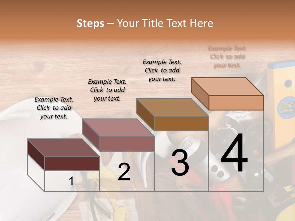Hand Occupation Cutting PowerPoint Template