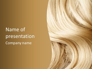 Hair Background PowerPoint Template