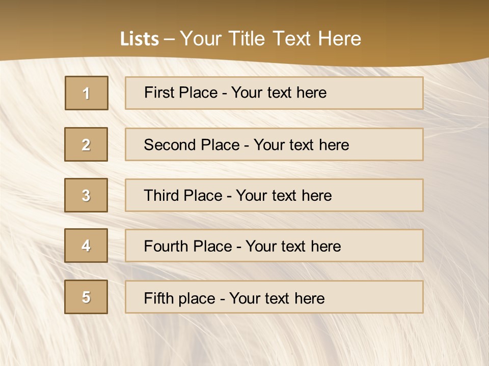 Hair Background PowerPoint Template