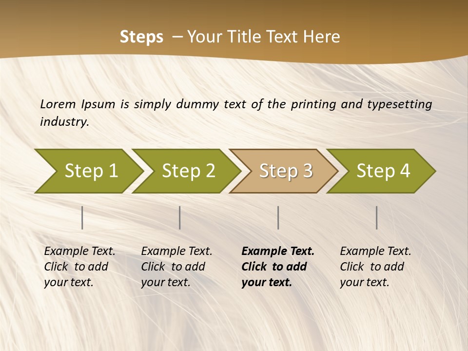 Hair Background PowerPoint Template