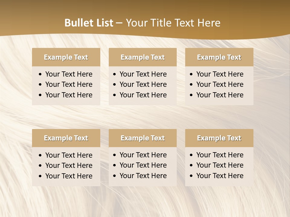 Hair Background PowerPoint Template