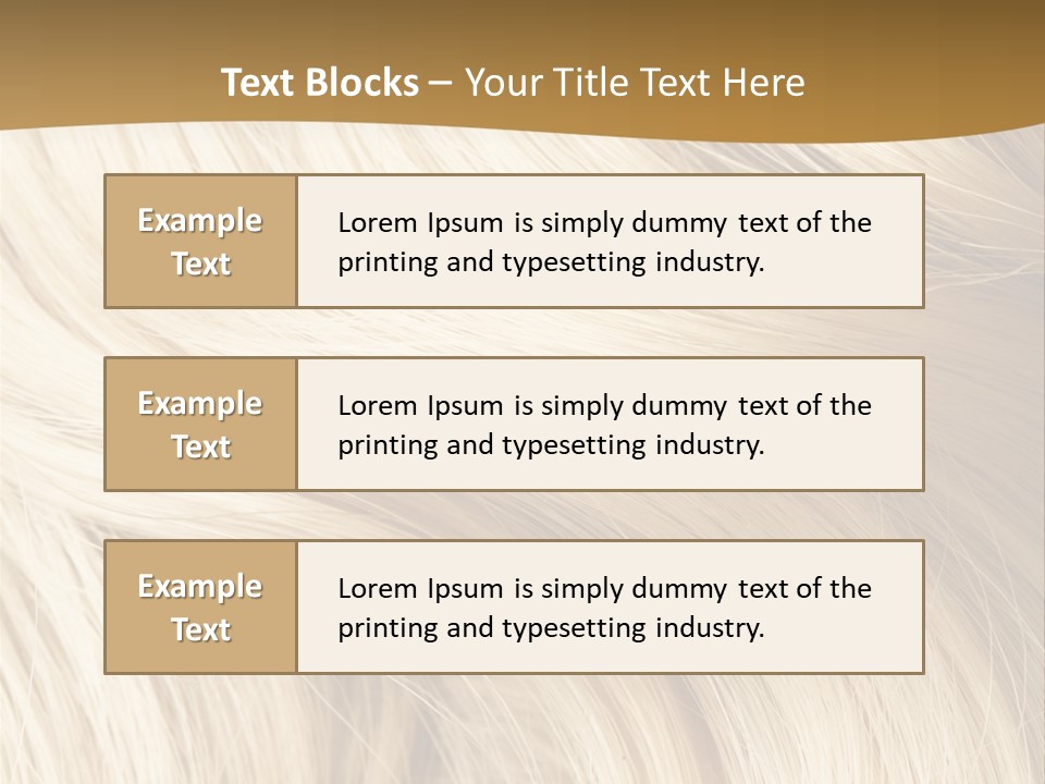 Hair Background PowerPoint Template