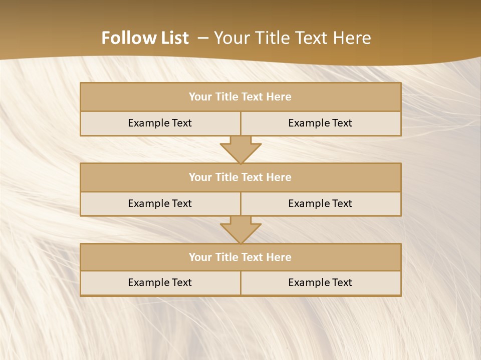 Hair Background PowerPoint Template