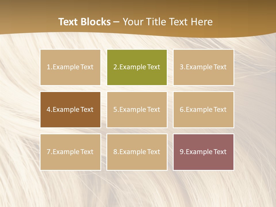 Hair Background PowerPoint Template