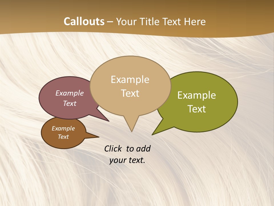 Hair Background PowerPoint Template