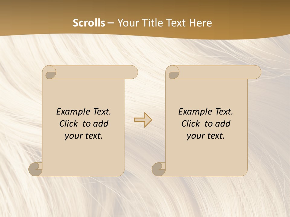 Hair Background PowerPoint Template