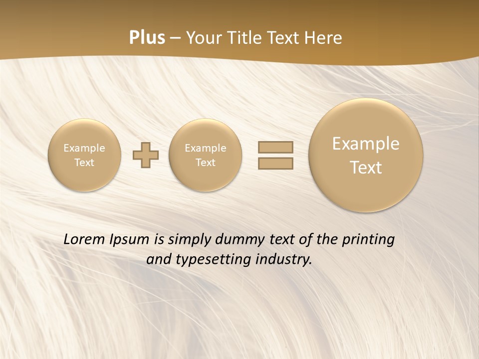 Hair Background PowerPoint Template