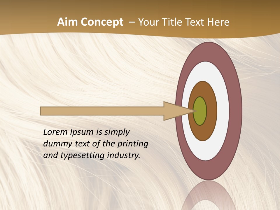 Hair Background PowerPoint Template