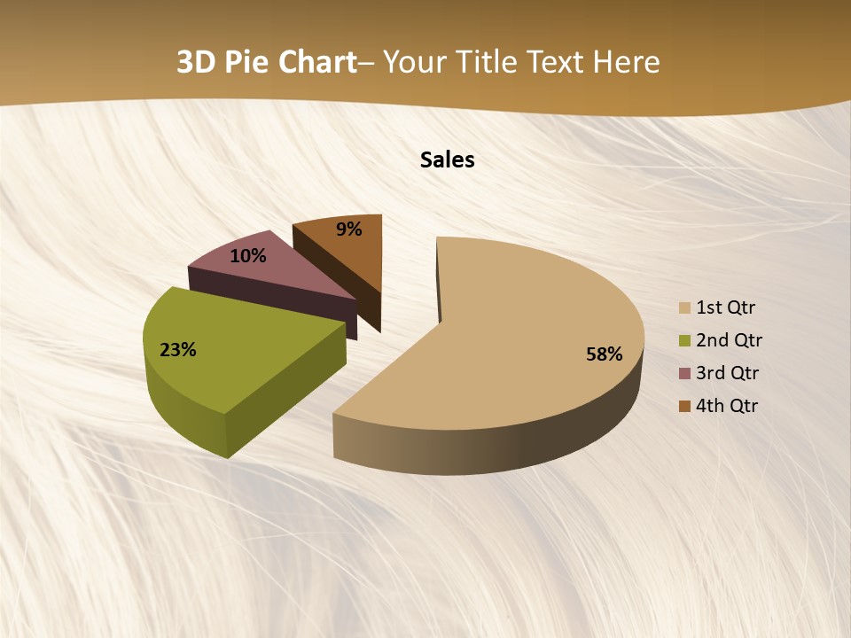 Hair Background PowerPoint Template