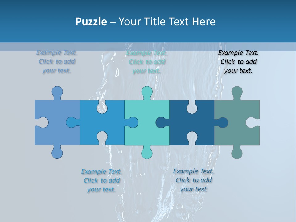 Wave Water Shot PowerPoint Template