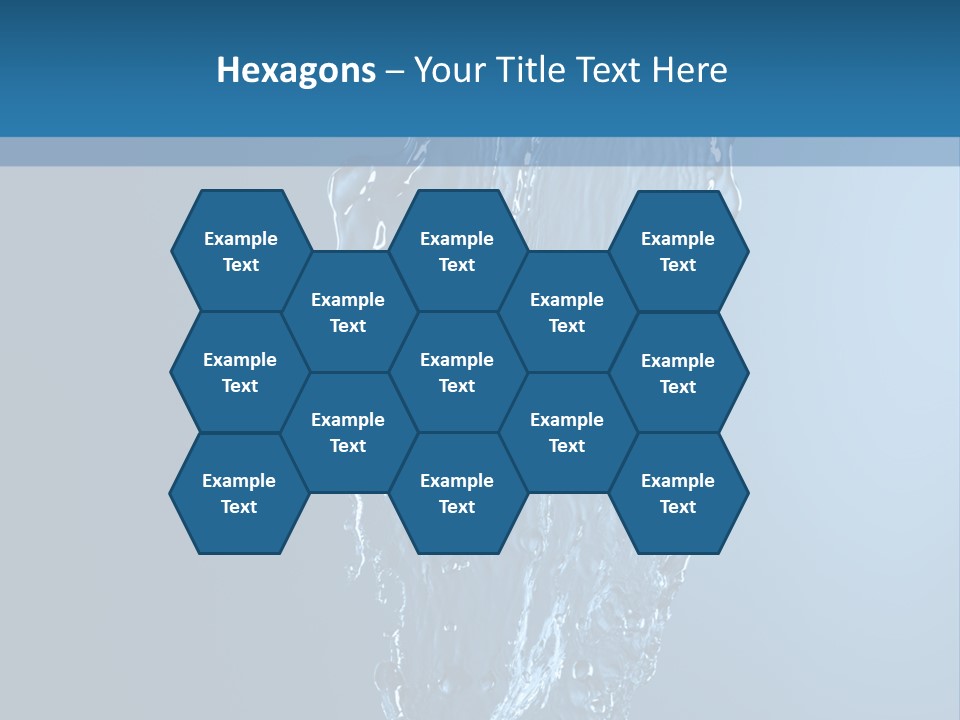 Wave Water Shot PowerPoint Template