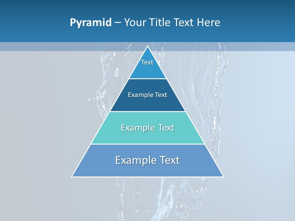 Wave Water Shot PowerPoint Template