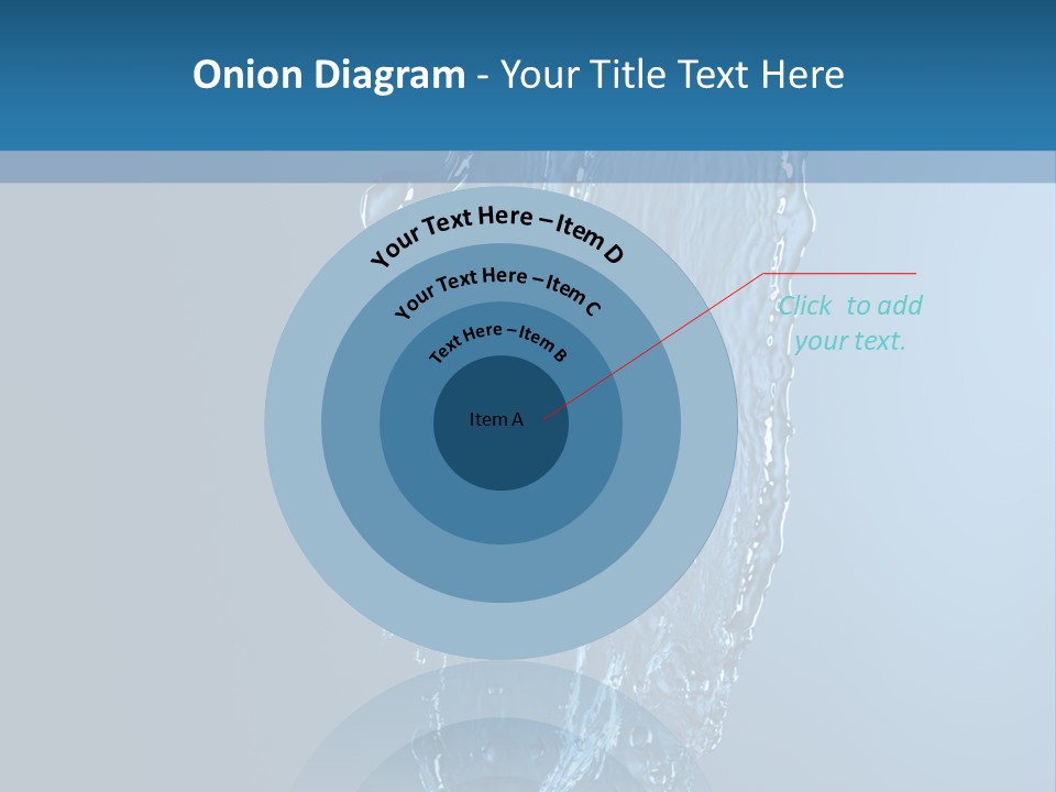 Wave Water Shot PowerPoint Template