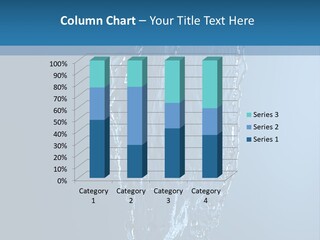 Wave Water Shot PowerPoint Template